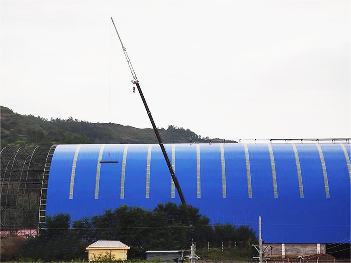 磐石煤棚网架工程